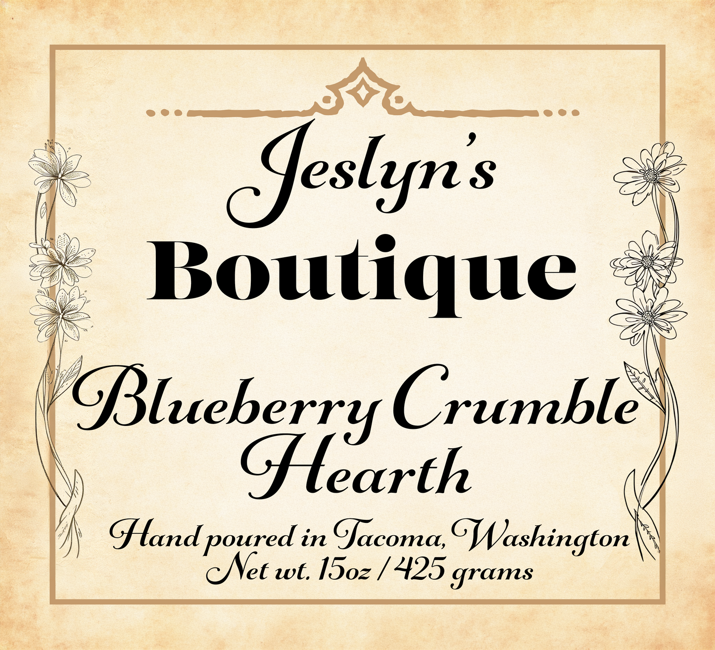 Blueberry Crumble Hearth