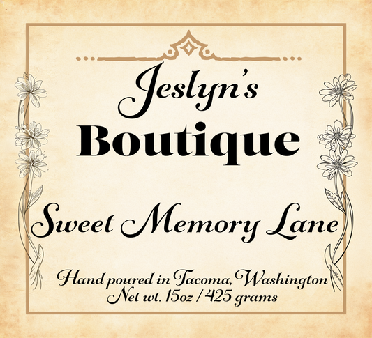 Sweet Memory Lane